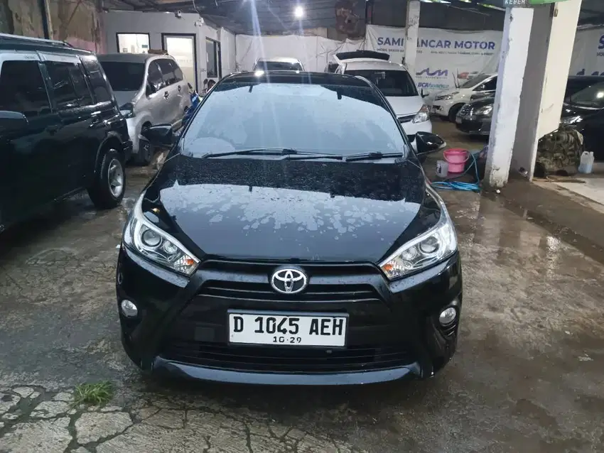 Toyota New Yaris g mt 2016 hitam