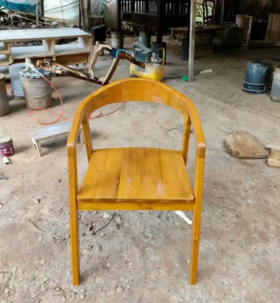 Kursi cafe jati promo