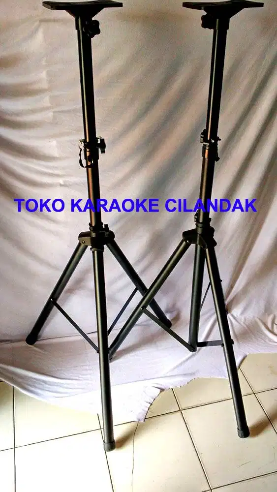 stand mic speaker bracket speaker tv  stand mic meja mini      50rb pe