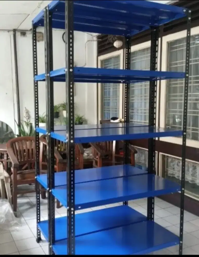 Jual rak besi siku ukuran 40*100*200