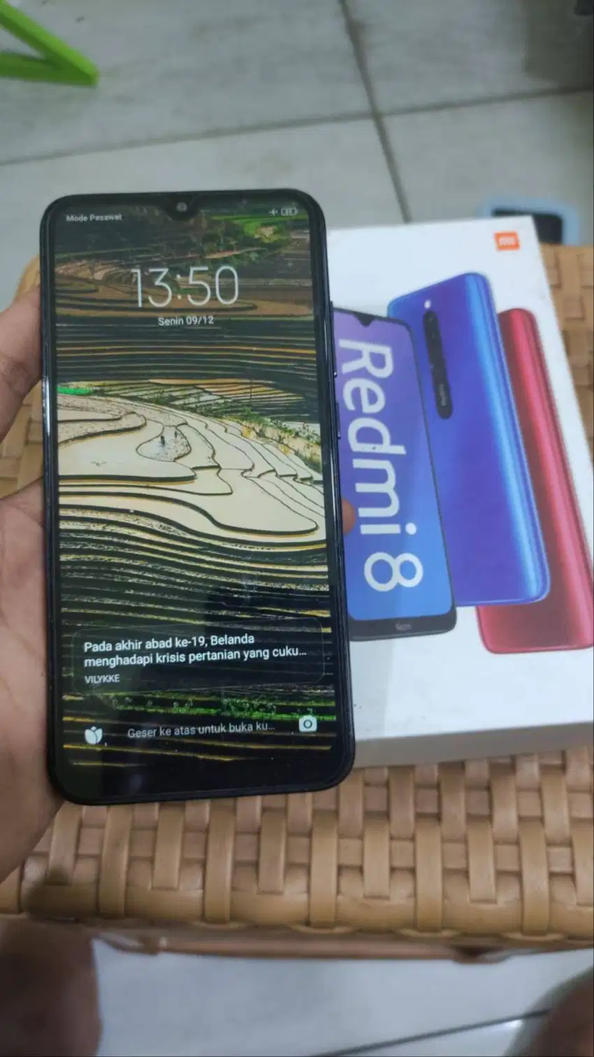 XIAOMI REDMI 8 ONYX BLACK 4/64 SECOND