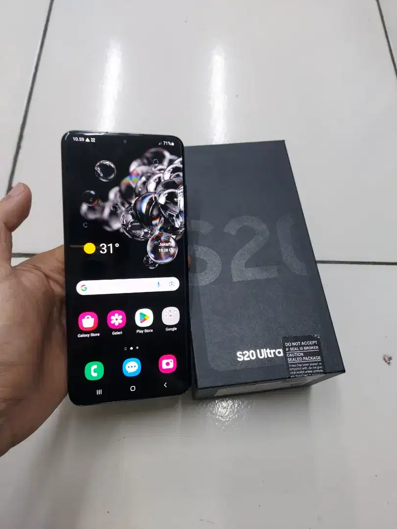 Samsung S20 Ultra LTE 12/128 Sein Lengkap