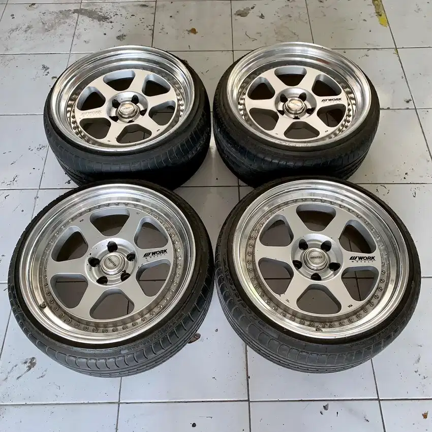 Ori Work Meister L1 Ring 19 5x120 Velg Original Japan Jepang R1