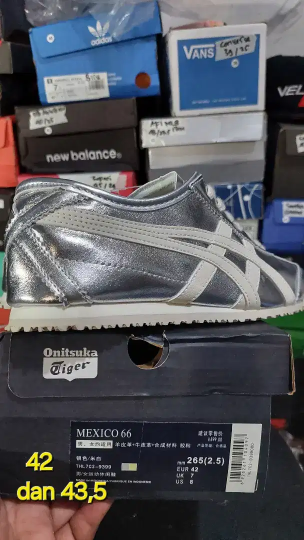 Onitsuka tiger mexico 66 indonesia onit sisa size 43,5