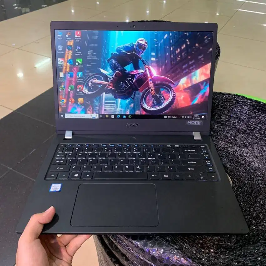 LAPTOP ACER TRAVELMATE X314 CORE I5 GEN 8 RAM 8/256GB MURAH M-VN