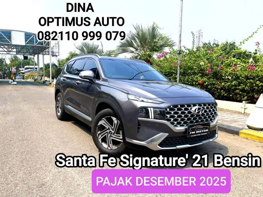 Hyundai Santa FeSignature Bensin 2021 2.5 AT PAJAK 1 TAHUN PANJANG