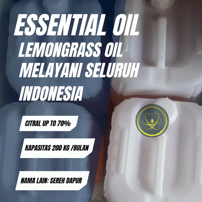 Minyak Sereh Dapur,Minyak Lemongrass, Cymbogon Citratus, Essential Oil