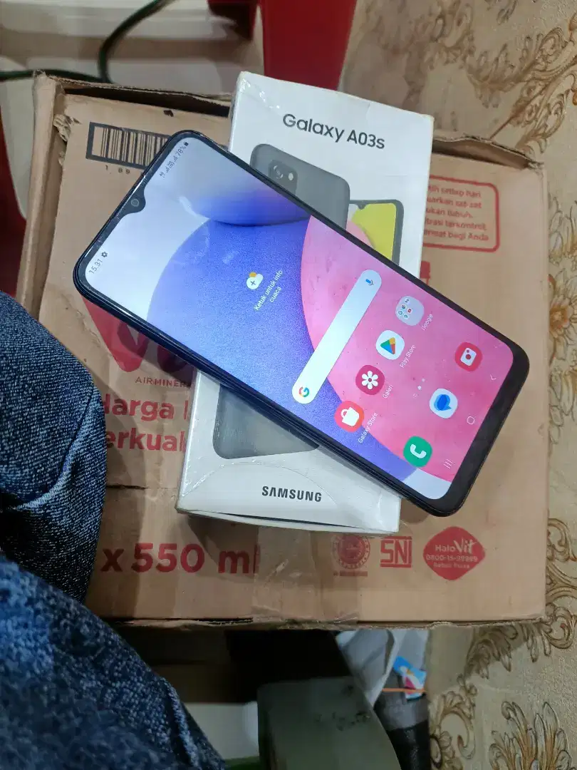 Samsung A03s ram 4/64 normal semua nya lkp