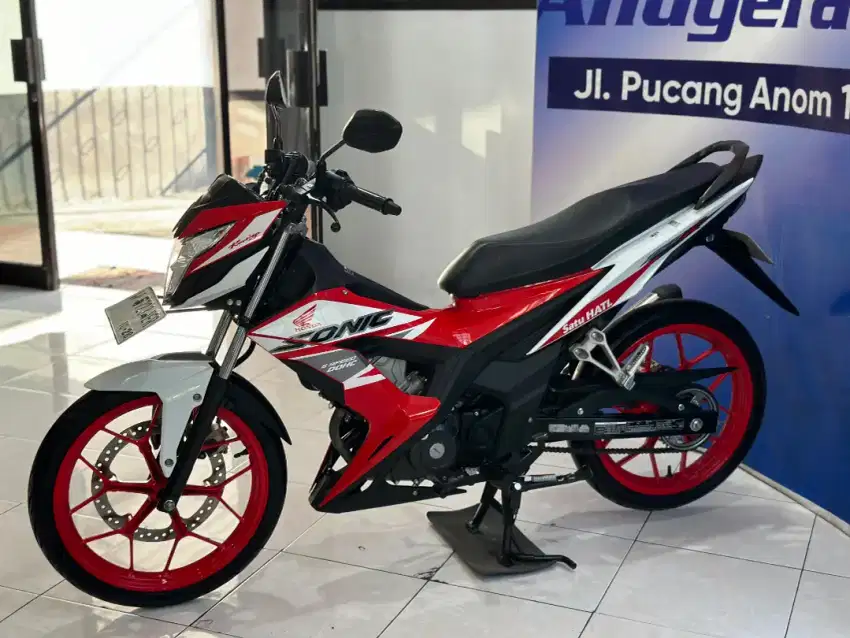 km rendah - Honda Sonic 150r Sporty tahun 2023 ok