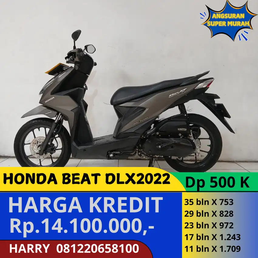 Honda Beat Deluxe th 2022 Promo DP 500K