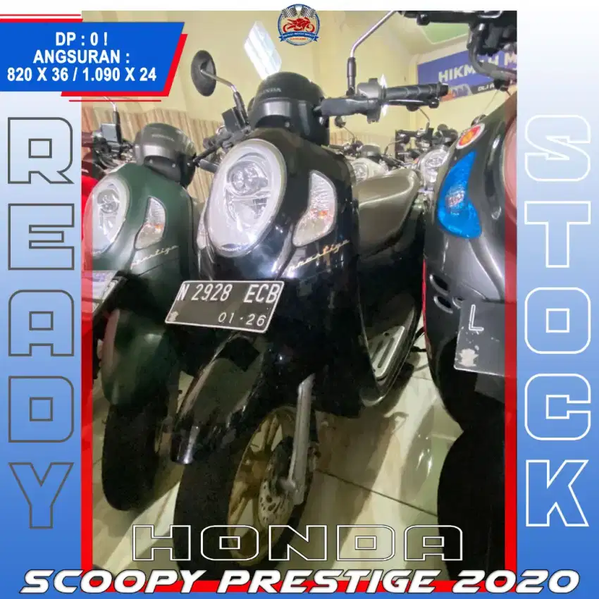 HONDA SCOOPY PRESTIGE 2020 MURCE LURR HIKMAH MOTOR KEPUH MALANG