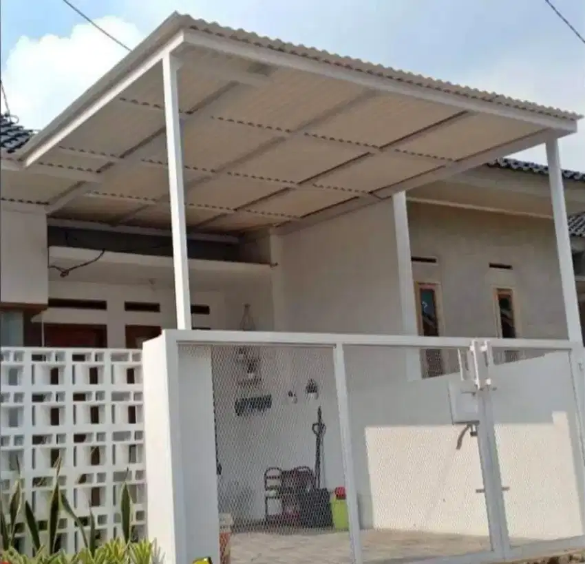 Kanopi bergaya minimalis