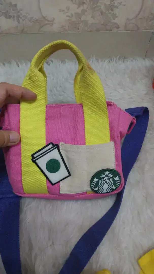 Mini Tote Bag Pink