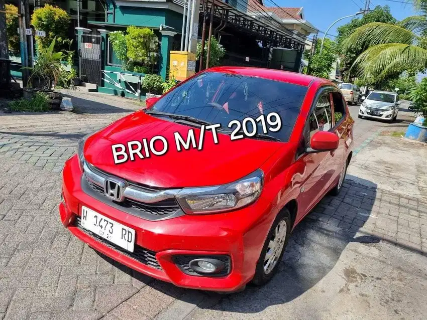 HONDA ALL NEW BRIO 1.2 E MANUAL 2019 MERAH