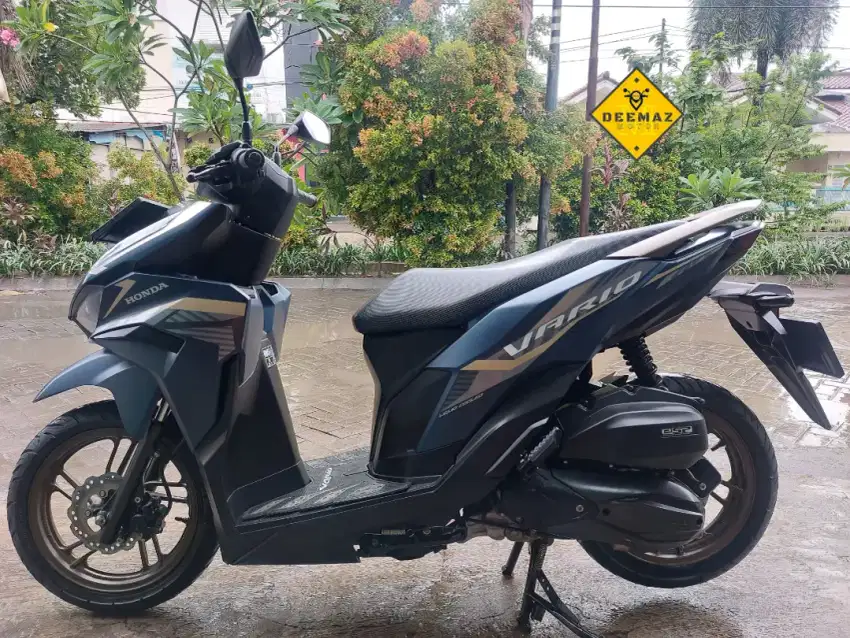 (DP 1 Jt)‼️ Plat B TangSel Vario 125 CBS ISS Keyless Biru 2023