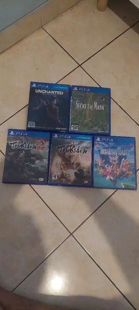 PS4 - UC LL,Toukiden 1&2, Secret of Mana, Trials of Mana