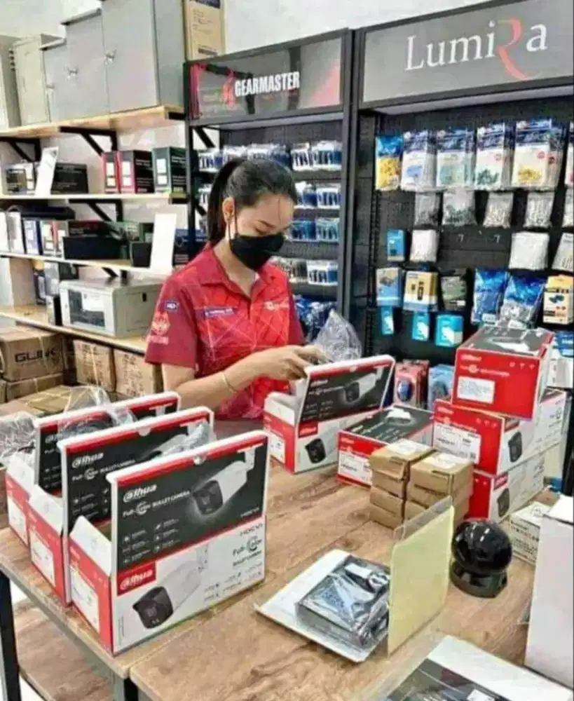 PEMASANGAN CAMERA CCTV KOMPLIT AREA RAJEG MURAH