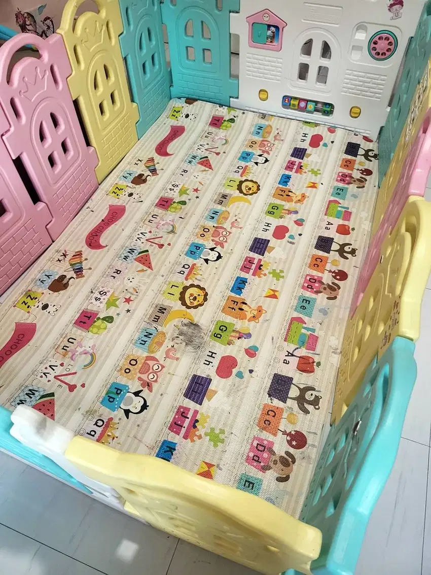 Playmat PVC (bukan PE, bukan XPE), Matras Bayi Balita Anak