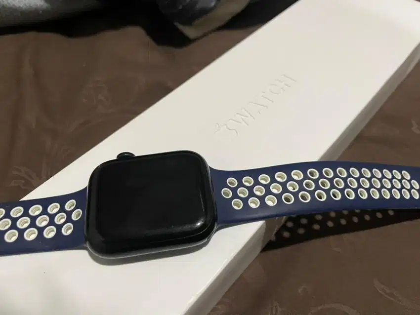 Apple Watch Series 7 45mm Navy Like New Strap ORI SEGEL!