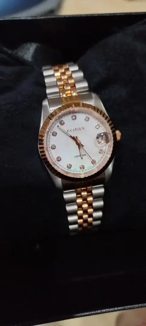 Jam tangan wanita Bonia like rolex ori