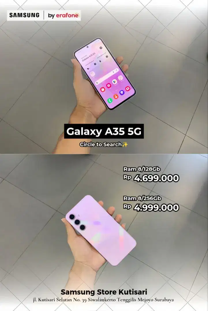 SAMSUNG A35 BISA KREDIT CICILAN RINGAN