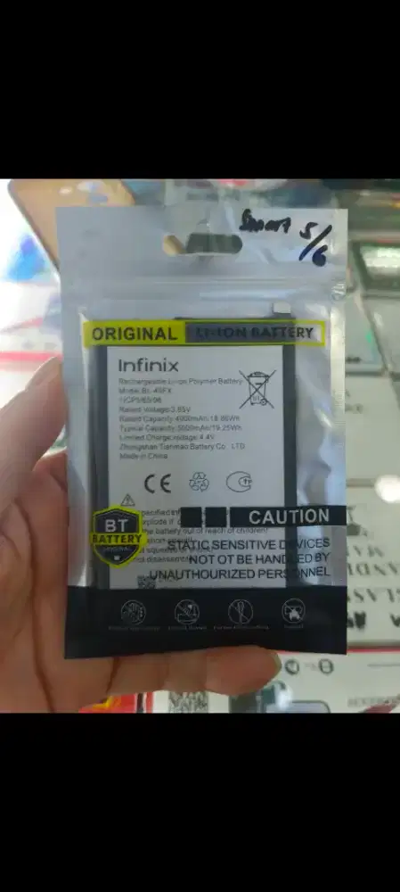 Jual baterai baru hp BL.49Fx.smart5 asli 100%