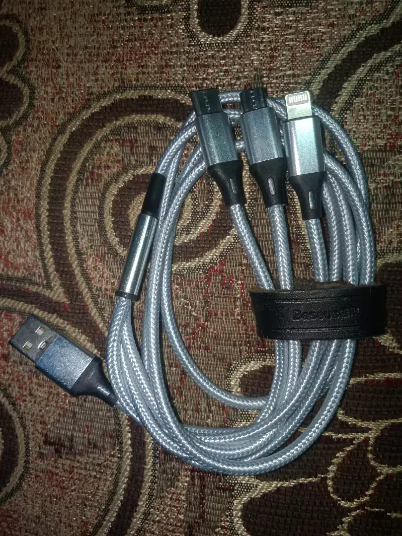 Kabel Baseus MFi 3in1