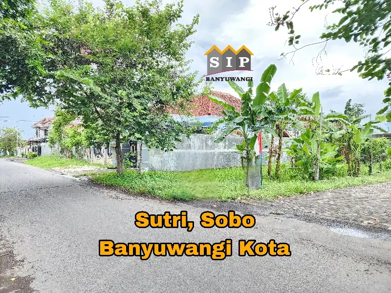 Dijual Tanah Hook lokasi Sutri Sobo Belakang Hotel Santika Banyuwangi