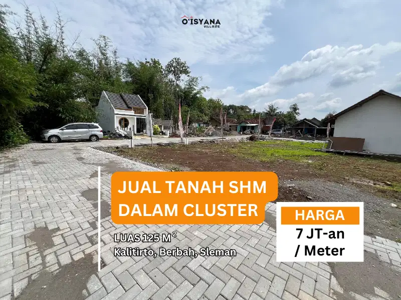 Dijual Tanah Kavling SHM Lokasi Strategis di Jogja Barat