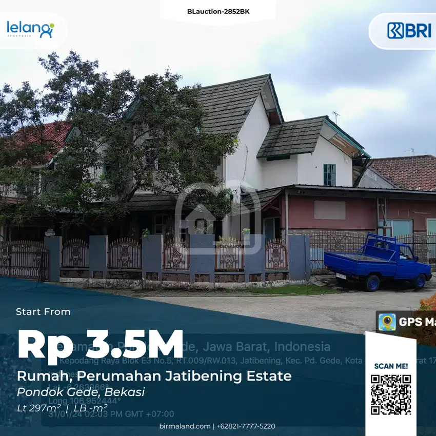 Dijual Murah Perumahan Jatibening Estate Jatibening Pondok Gede Bekasi