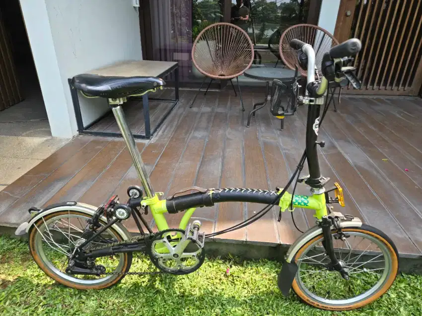 Seepeda lipat ori Brompton M6R 2019