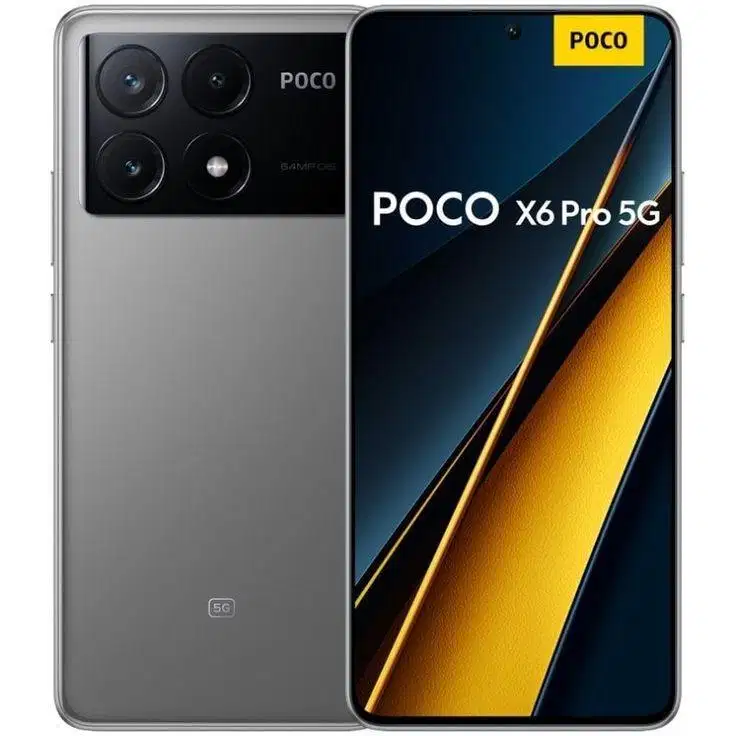 XIAOMI POCO X6pro 5G ram 12/512.baru segel