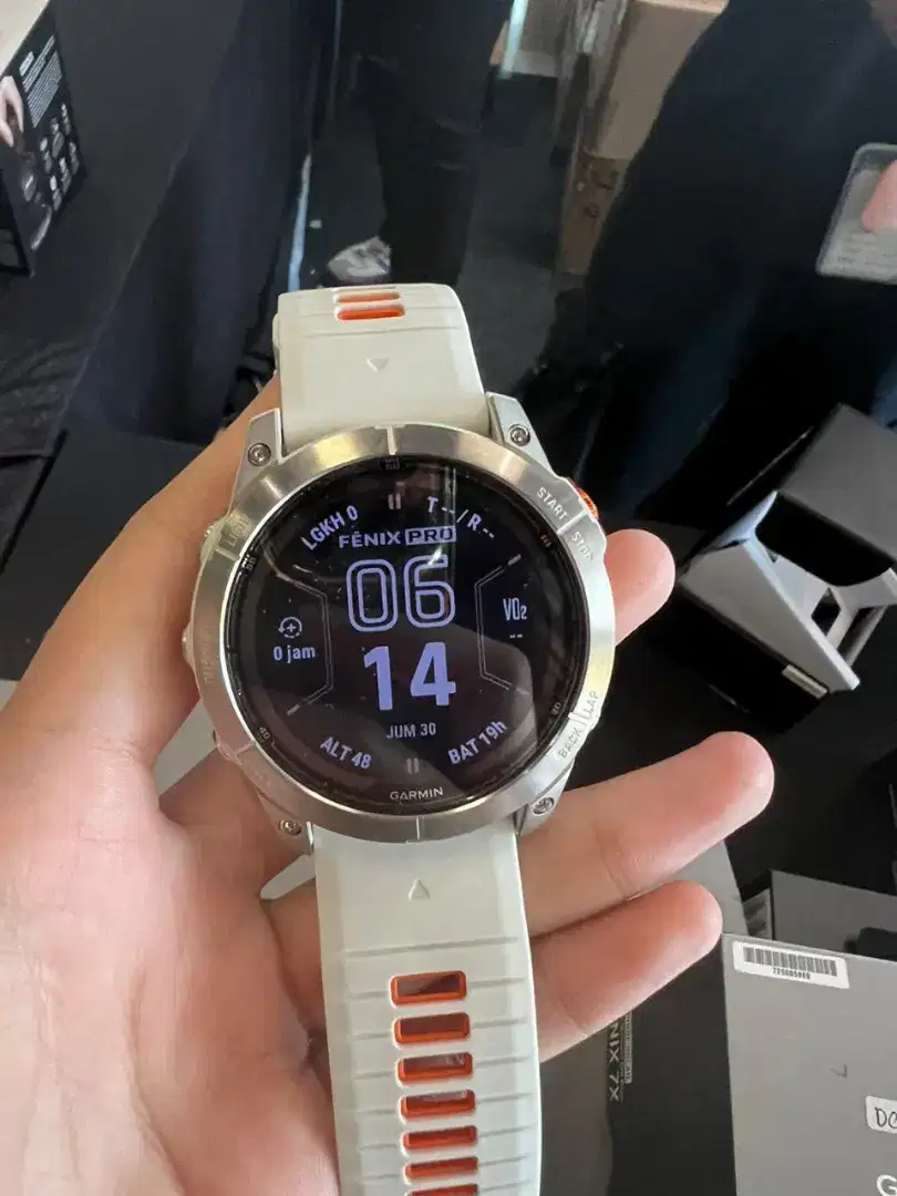 Garmin fenix 7x pro shapire solar mulus fullset