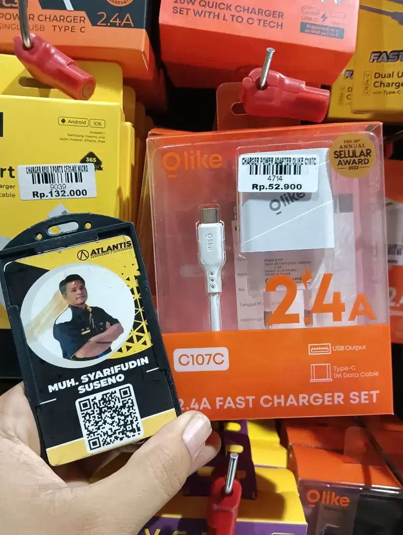 CHARGER OLIKE C107C | ATLANTIS DAHSYAT