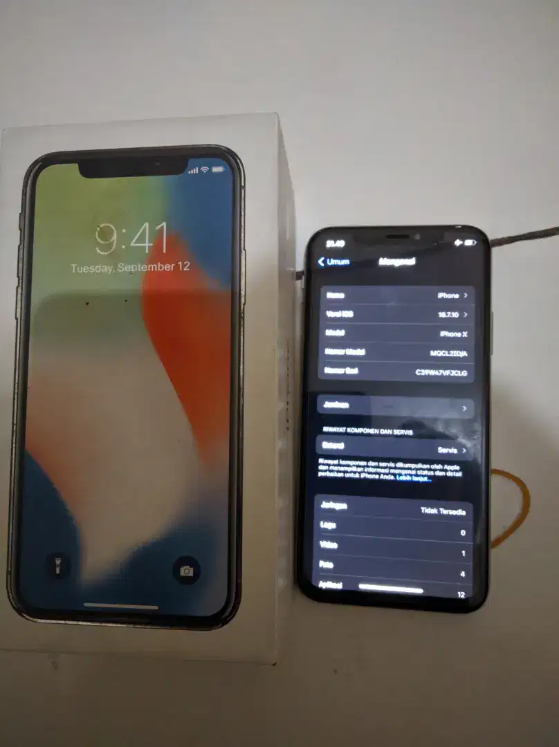 Jual Hp Iphone X ram 64gb