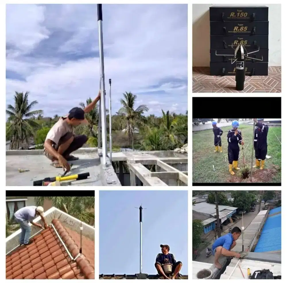 Di Bogor Pusat Pasang Anti petir konvensional dan radius murah