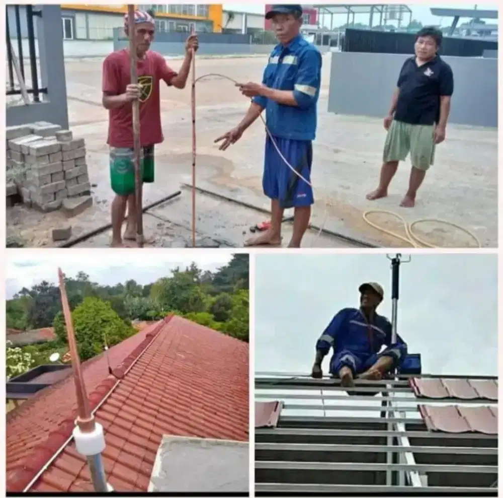 Area Dramaga Agen Pasang Grounding Anti petir konvensional