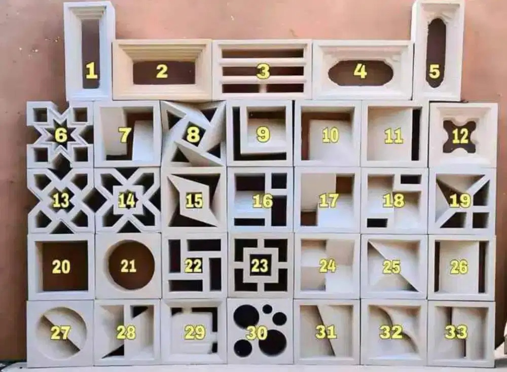 ROSTER BETON MINIMALIS - VENTILASI UDARA