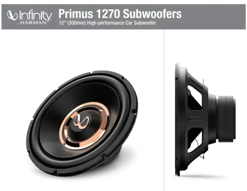 Subwoofer 12inch Infinity by Harman