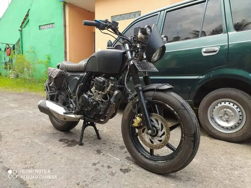 Motor custom scorpio lengkap