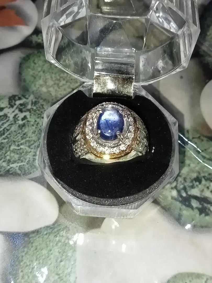 Batu permata blue safir