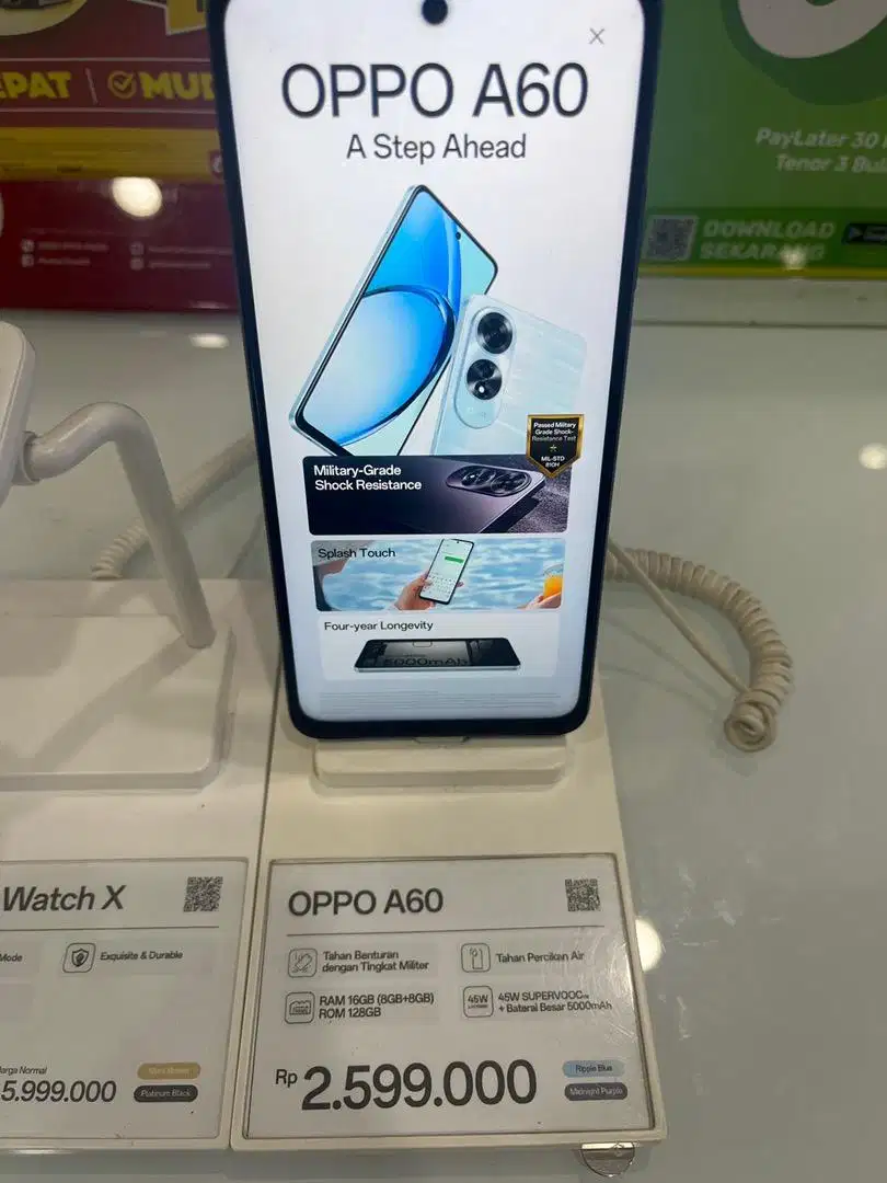 Oppo a60 rp 2.599.000