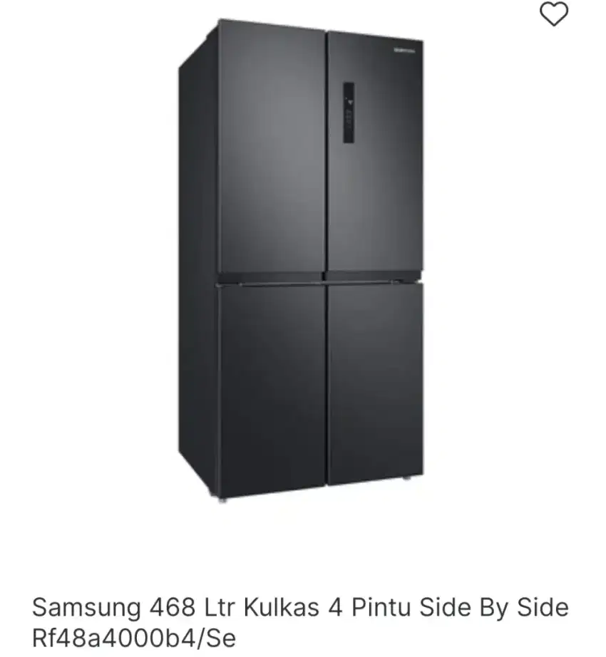 KULKAS SAMSUNG 4PINTU BEBAS BAU BERCAMPUR