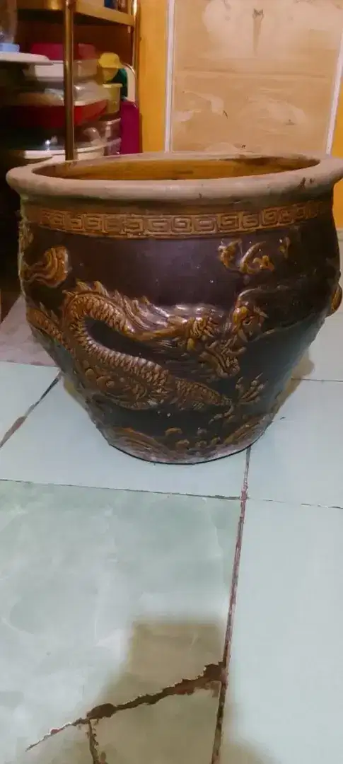 Gentong Guci Naga asli china