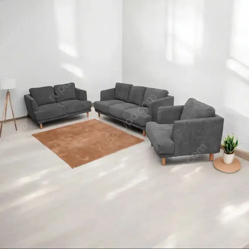 SOFA SETZUKO SOFA 1S+2S+3S GREY (S3)