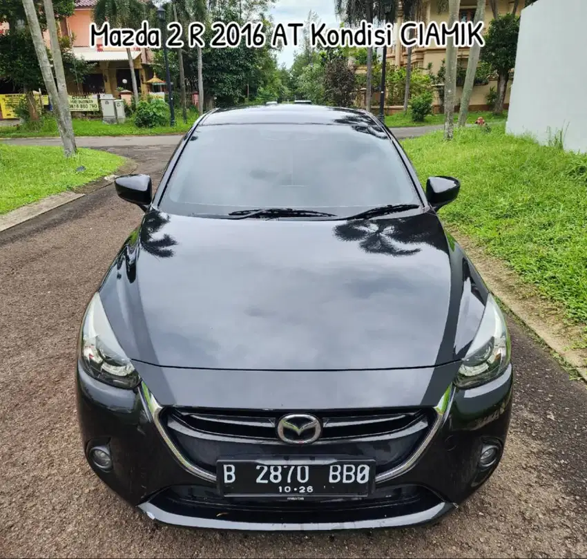 Mazda 2 Skyactive Tipe R Tahun 2016 Low KM Kondisi Jauh di atas Rata2