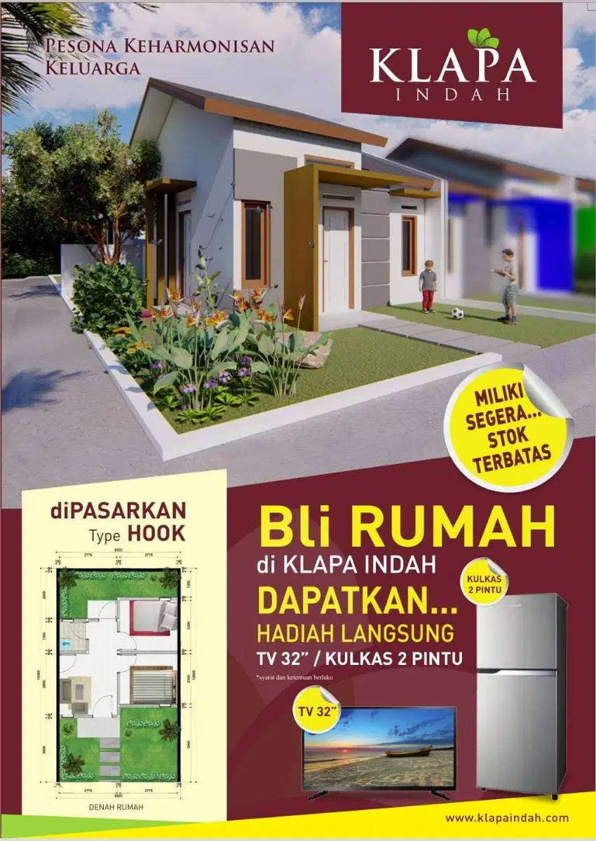 Rumah Komersial Harga Terjangkau di Timur Cibubur