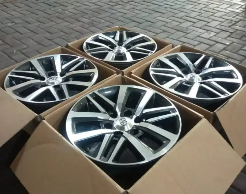 Velg Ori Fortuner VRZ TRD R18 Hilux Hiace Pajero Strada Everest Ranger