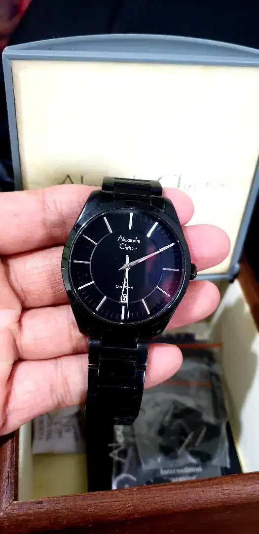 Dijual jam tangan pria alexandre christie