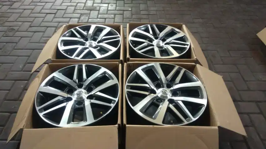 Velg Ori Fortuner R18 BT50 Blazer Dmax MUX Panther Touring H1 Starex